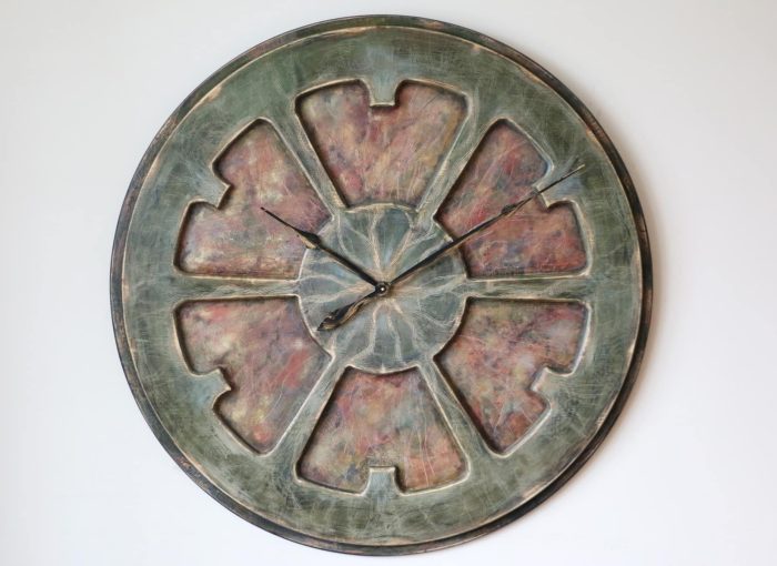 Large Artistic Wall Clock