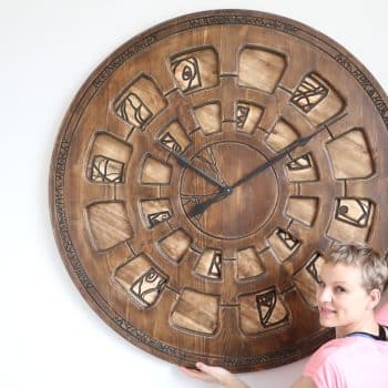 big wall clock