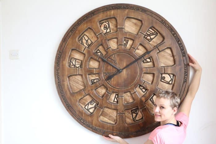 big wall clock