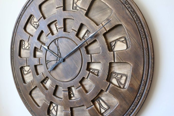 Massive 120 cm Handmade Wall Clock