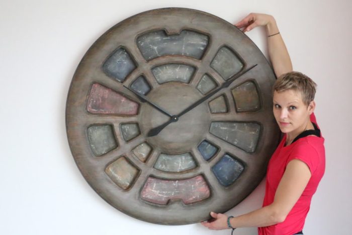 large bedroom wall clock