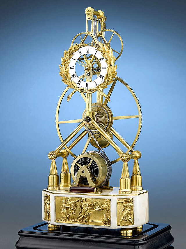 skeleton clocks