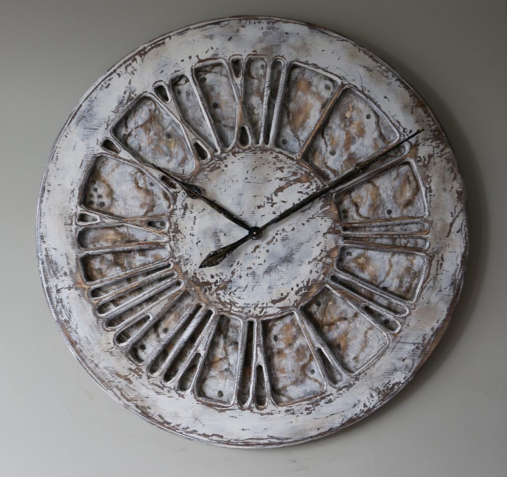 Large Shabby Chic Clocks | Rustic Wall Clocks | Handmade Wall Art