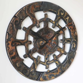 Unique Designer Clock Made of Wood