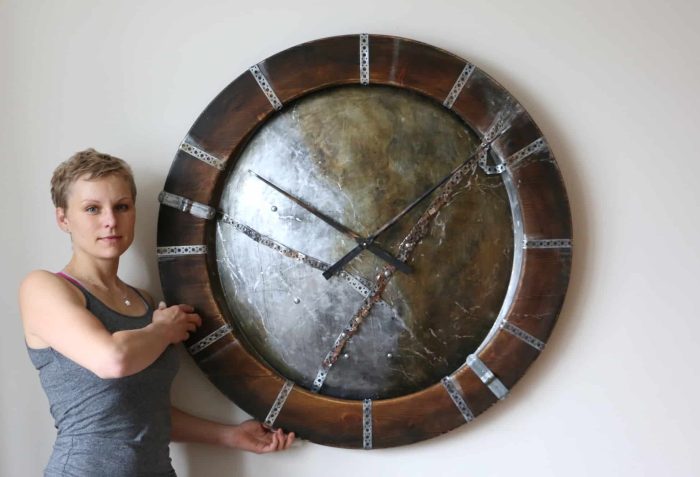 Industrial Wall Clock