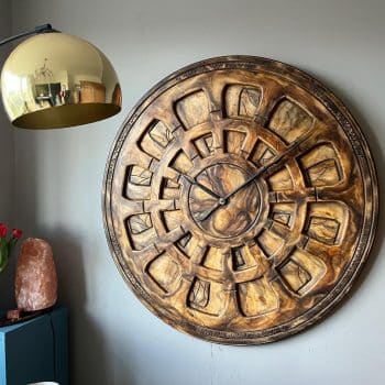 Large Wooden Clock