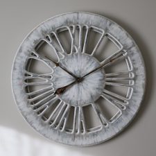 Large White Wall Clock