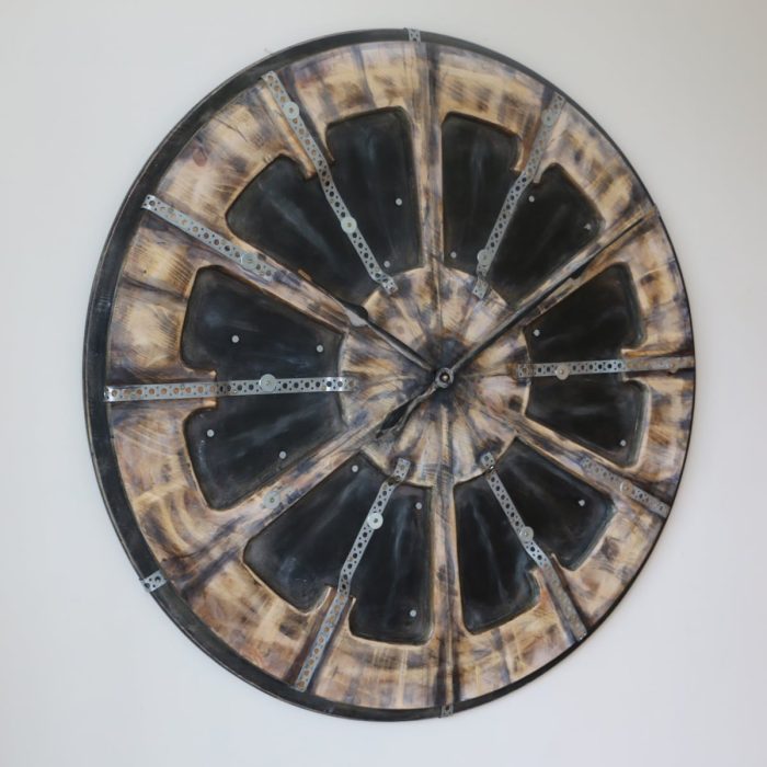 Industrial Style Clock Left